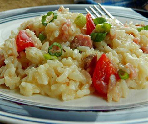  帕爾瑪火腿燉飯！濃郁鮮香，交織著爽滑米粒與鹹香肉片